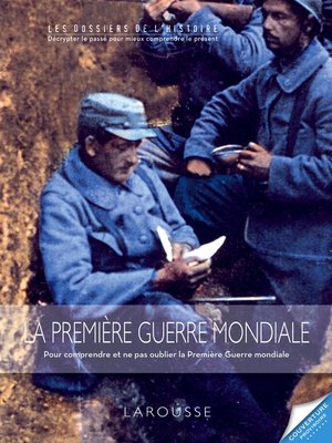 cover image of La Première Guerre mondiale
